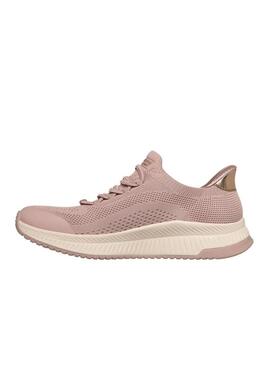 Scarpe Skechers BOBS Squad 4 rosa per donna