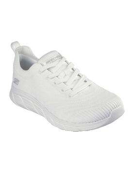 Sneakers Skechers BOBS Sport B Flex Lo bianche per donna.