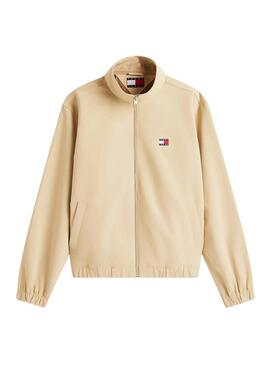 Giacca Tommy Jeans Essential beige per uomo