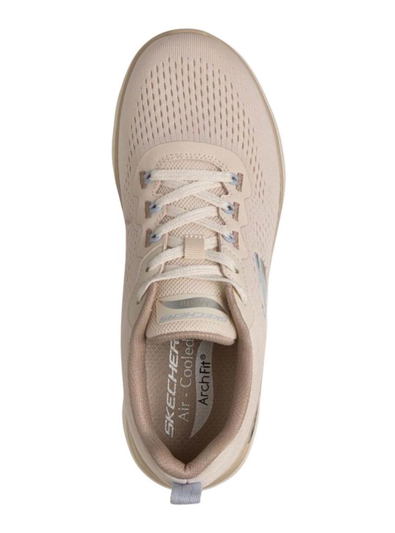 Sneaker Skechers Arch Fit Summits beige per donna.