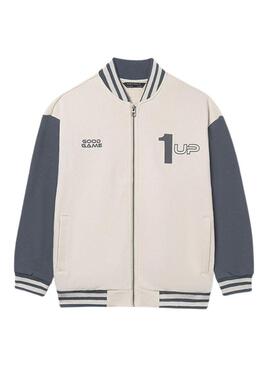 Bomber Mayoral beige per bambino