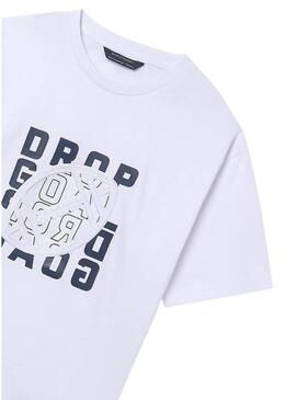 Maglietta bianca Mayoral da basket per bambino