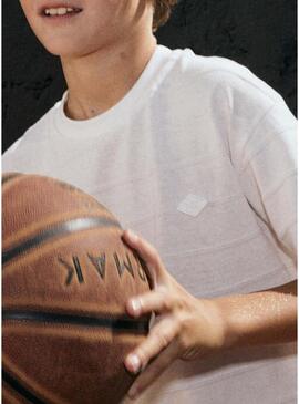 Maglietta bianca Mayoral per bambino