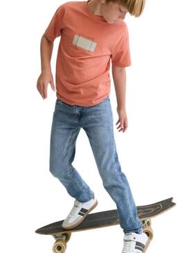 Maglietta Mayoral corallo per bambino