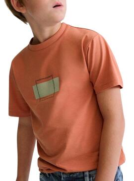 Maglietta Mayoral corallo per bambino