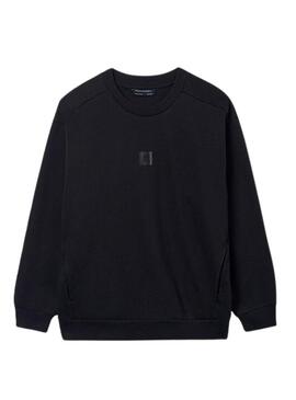 Felpa nera Mayoral per bambino