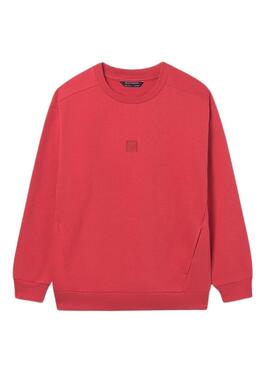 Felpa Mayoral rossa per bambino