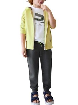 Set Mayoral giallo per bambino per la strada