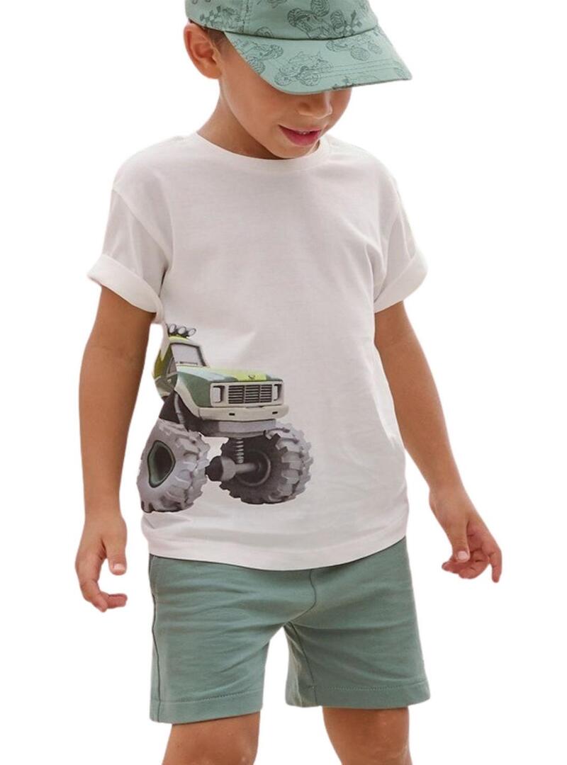 Set Mayoral verde per bambino