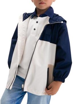 Anorak Mayoral blu navy per bambino