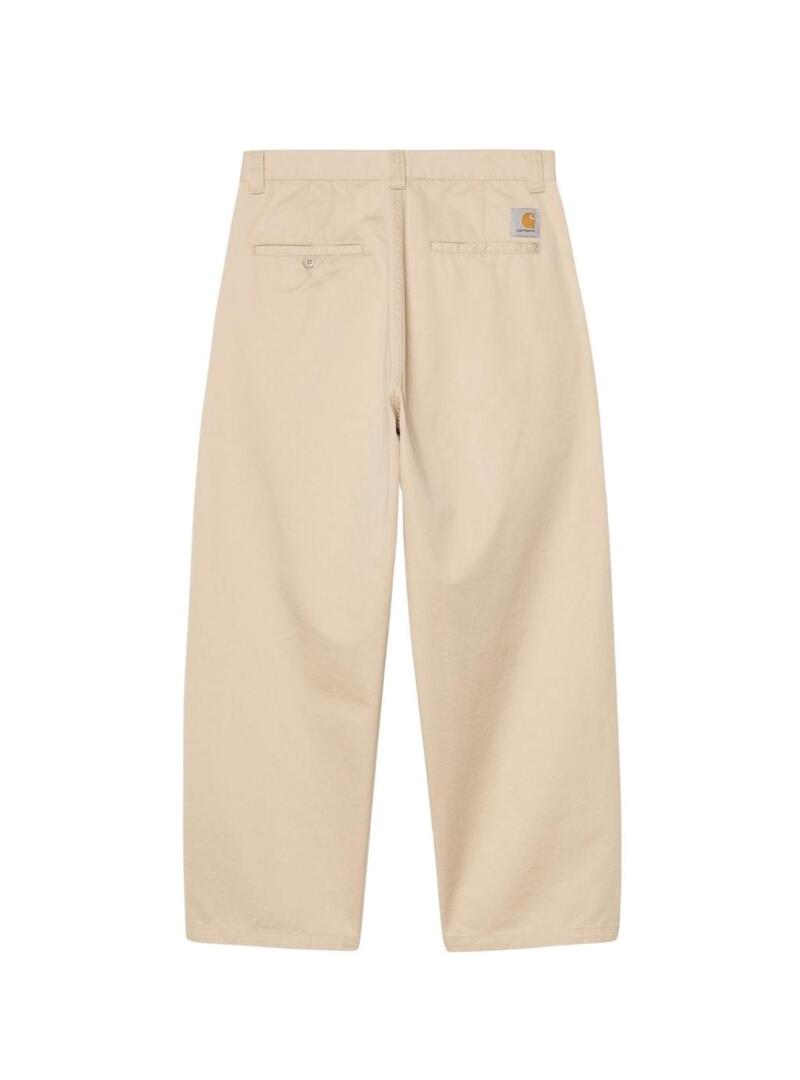 Pantaloni Carhartt Brady beige per uomo
