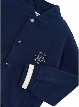 Giacca Bomber Mayoral blu per bambino