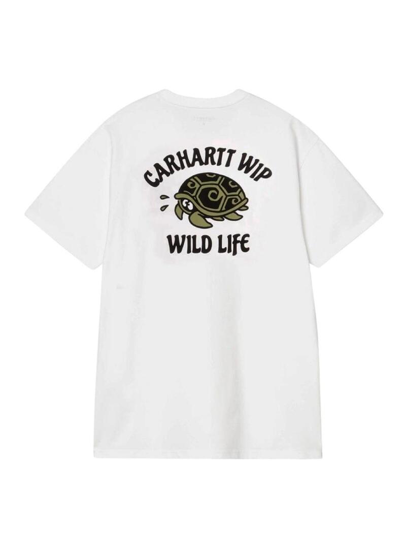 Maglietta Carhartt Wild Life bianca per uomo