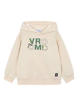 Felpa Mayoral Pullover beige per bambino