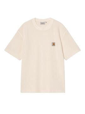 Maglietta Carhartt Nelson beige per uomo