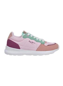 Scarpa Pepe Jeans Tegan Bass rosa per bambina
