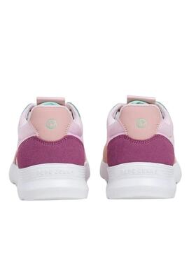 Scarpa Pepe Jeans Tegan Bass rosa per bambina