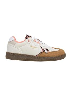 Sneaker Pepe Jeans Ball Wild bianca per bambina