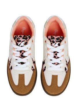 Sneaker Pepe Jeans Ball Wild bianca per bambina
