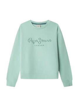 Felpa Pepe Jeans Gab blu per bambina