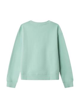 Felpa Pepe Jeans Gab blu per bambina