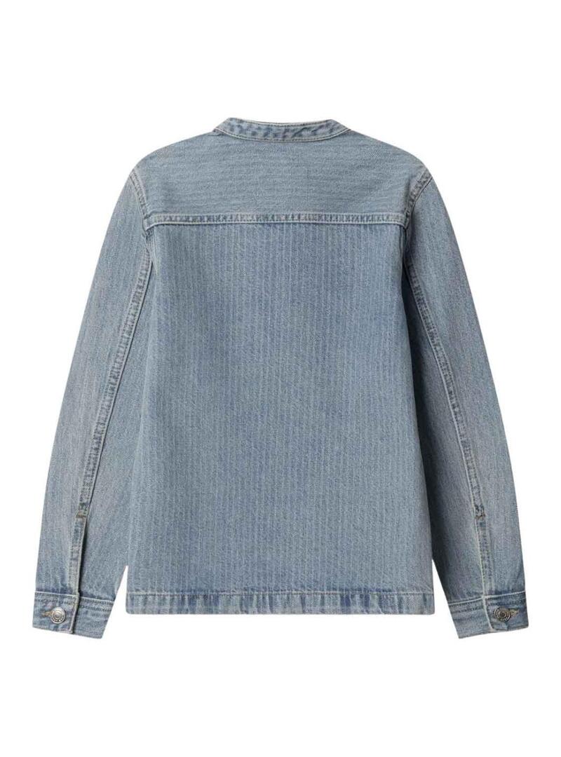 Giubbotto di jeans Pepe Jeans blu per ragazza