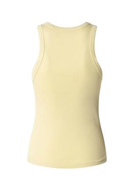 Top Pepe Jeans Marian giallo per donna