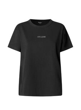 Maglietta Pepe Jeans Mia nera per donna