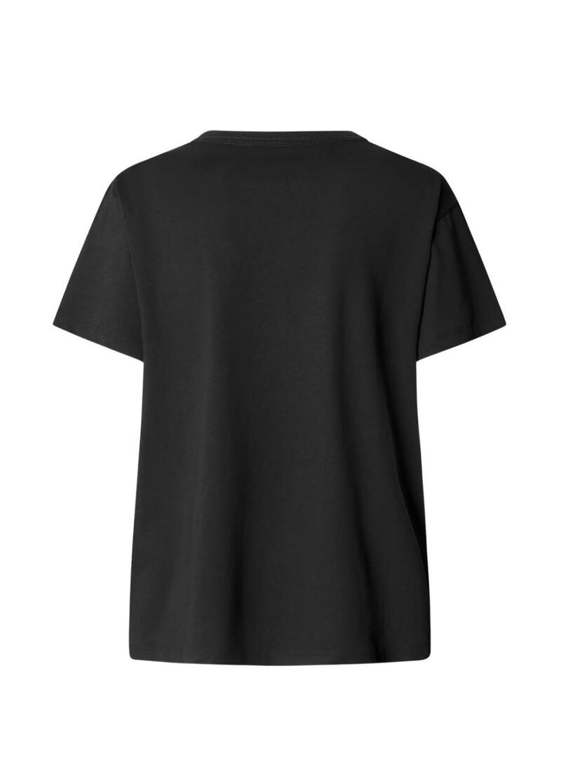 Maglietta Pepe Jeans Mia nera per donna