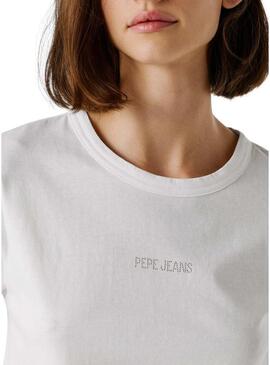 Maglietta Pepe Jeans Mia bianca per donna