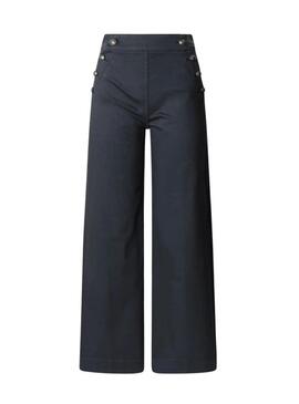 Pantaloni Pepe Jeans Fergy blu per donna