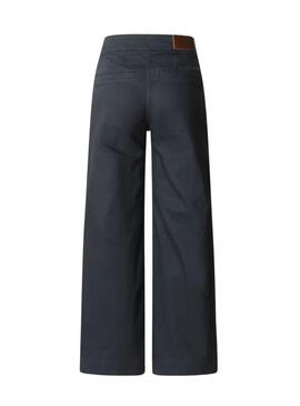 Pantaloni Pepe Jeans Fergy blu per donna
