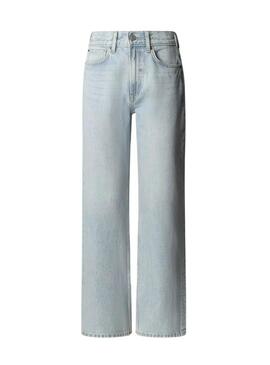 Pantaloni di jeans Pepe Jeans Robyn blu chiaro per donna