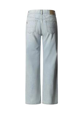 Pantaloni di jeans Pepe Jeans Robyn blu chiaro per donna