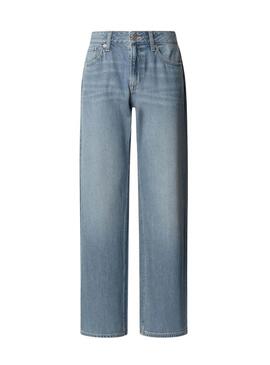 Pantaloni in jeans Pepe Jeans Nicky blu per donna