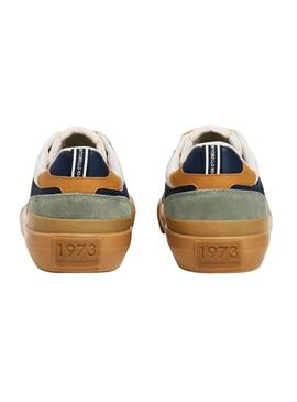 Scarpe Pepe Jeans Nolan Street verdi per uomo