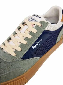 Scarpe Pepe Jeans Nolan Street verdi per uomo