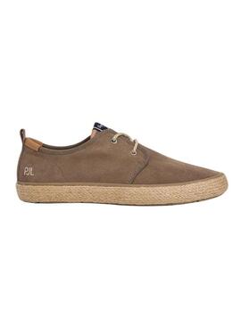 Espadrillas Pepe Jeans Port marrone per uomo