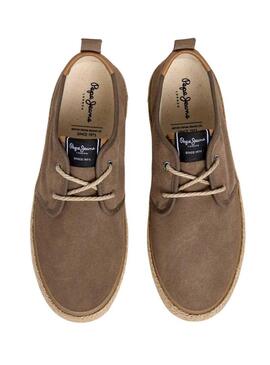 Espadrillas Pepe Jeans Port marrone per uomo