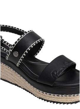 Sandali Pepe Jeans Billie neri per donna