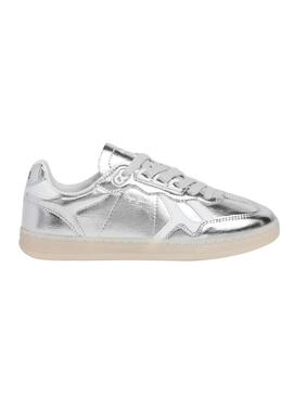 Scarpe Pepe Jeans Ball Sparkly metallico per donna
