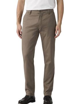 Pantaloni Levis XX Chino Authentic Relaxed color kaki per uomo