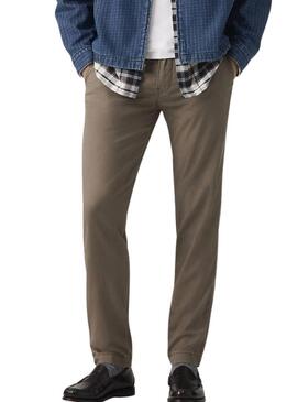 Pantaloni Levis XX Chino Authentic Relaxed color kaki per uomo