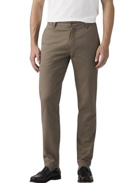 Pantaloni Levis XX Chino Authentic Relaxed color kaki per uomo