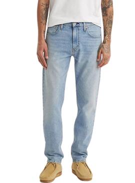Pantaloni in denim Levis 502 Taper blu per uomo