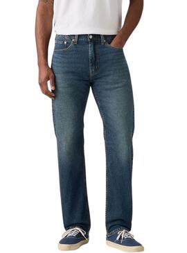 Pantaloni in denim Levis 505 Regular blu per uomo
