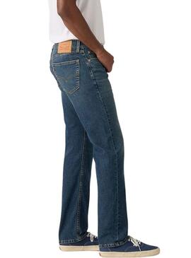Pantaloni in denim Levis 505 Regular blu per uomo