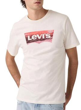 Maglietta Levis Graphic beige per uomo