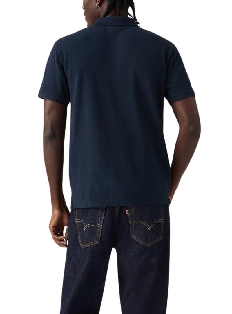 Polo Levis originale blu scuro per uomo
