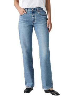 Jeans Levis 501 '90S blu per donna